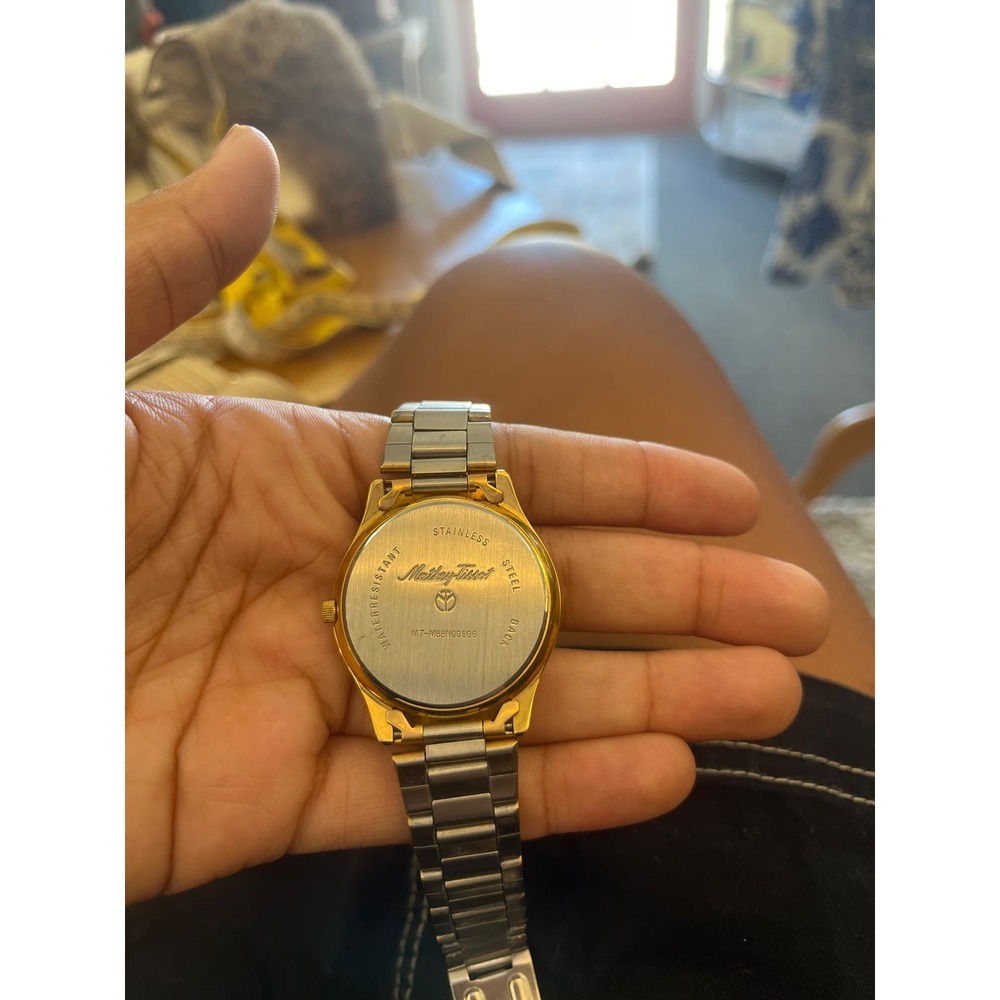 Vintage Mathey Tissot Gold Toned Watch - Picture 4 of 4